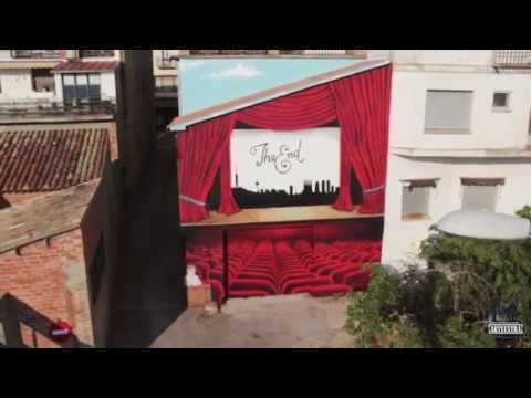 Mural graffiti homenatge al cinema d´Oliana, Lleida
