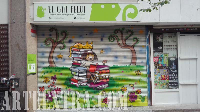 EL GAT PELUT Llibreria infantil · Les Corts · Barcelona