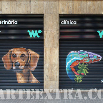 persianas decoradas graffiti barcelona